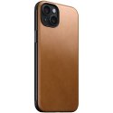 Nomad Modern Leather etui do iPhone 15 Plus 6,7" jasnobrązowe Nomad Modern Leather etui do iPhone 15 Plus 6,7" jasnobrązowe