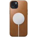 Nomad Modern Leather etui do iPhone 15 Plus 6,7" jasnobrązowe Nomad Modern Leather etui do iPhone 15 Plus 6,7" jasnobrązowe