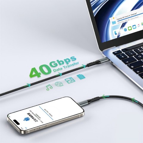 WIWU Kabel do projektora 240W PD Wi-C036 typ C-C WIWU Kabel do projektora 240W PD Wi-C036 typ C-C