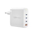 WIWU Ładowarka sieciowa 120W GaN Wi-U020 biała WIWU Ładowarka sieciowa 120W GaN Wi-U020 biała