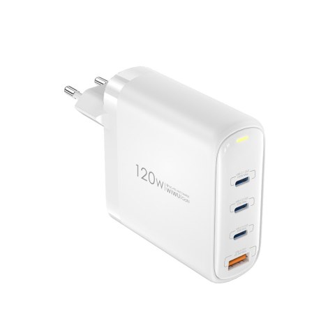 WIWU Ładowarka sieciowa 120W GaN Wi-U020 biała WIWU Ładowarka sieciowa 120W GaN Wi-U020 biała