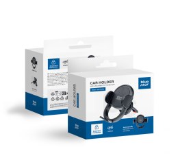 BLUE STAR uchwyt samochodowy grawitacyjny do kratki SMART LOCK SMILE czarny