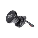 Uchwyt na telefon do samochodu magnetyczny Blue Star Smart Lock Round Magnetic do kratki czarny Uchwyt na telefon do samochodu magnetyczny Blue Star Smart Lock Round Magnetic do kratki czarny