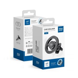 BLUE STAR uchwyt samochodowy magnetyczny do kratki kompatybilny z MagSafe CLAMP czarny