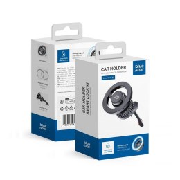 BLUE STAR uchwyt samochodowy magnetyczny do kratki kompatybilny z MagSafe SMART LOCK X1 czarny