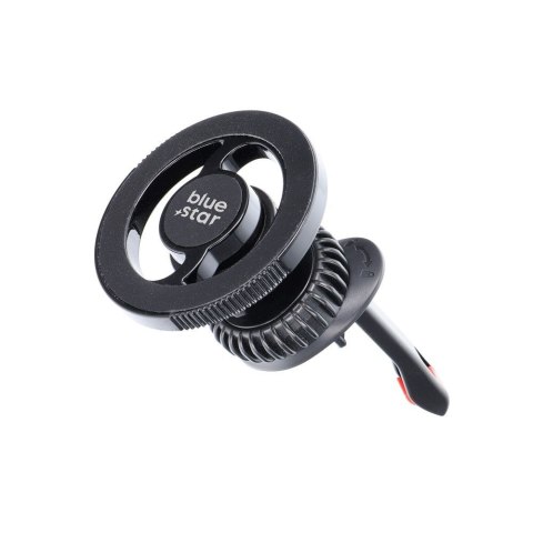 BLUE STAR uchwyt samochodowy magnetyczny do kratki kompatybilny z MagSafe SMART LOCK X1 czarny BLUE STAR uchwyt samochodowy magnetyczny do kratki kompatybilny z MagSafe SMART LOCK X1 czarny