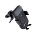 Uchwyt na telefon do samochodu indukcyjny Forcell F-Grip HS4 15W do deski / szyby czarny
