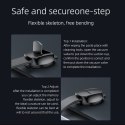 Uchwyt na telefon do samochodu magnetyczny zgodny z MagSafe Forcell F-Grip MagFlex do szyby / deski czarny