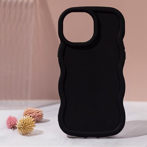 Nakładka Candy do iPhone 15 Pro Max 6,7" czarna Nakładka Candy do iPhone 15 Pro Max 6,7" czarna