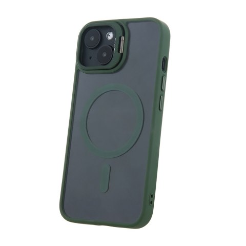 Nakładka Extra Lens Mag do iPhone 16 Pro 6,3" ciemnozielona Nakładka Extra Lens Mag do iPhone 16 Pro 6,3" ciemnozielona