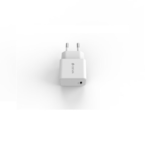 Devia ładowarka sieciowa GRS EA455 GaN PD 30W 1x USB-C biała Devia ładowarka sieciowa GRS EA455 GaN PD 30W 1x USB-C biała