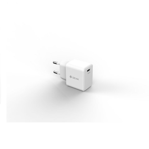 Devia ładowarka sieciowa GRS EA455 GaN PD 30W 1x USB-C biała Devia ładowarka sieciowa GRS EA455 GaN PD 30W 1x USB-C biała
