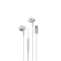 Devia słuchawki przewodowe Smart M2 Digital Metal USB-C douszne srebrne Devia słuchawki przewodowe Smart M2 Digital Metal USB-C douszne srebrne