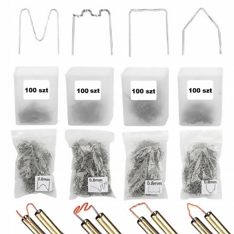 Zgrzewarka pistolet do tworzyw sztucznych (plastiku) + 400szt zszywek Zgrzewarka pistolet do tworzyw sztucznych (plastiku) + 400szt zszywek