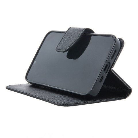 Etui Smart Fancy do iPhone 16 Pro 6,3" czarne Etui Smart Fancy do iPhone 16 Pro 6,3" czarne
