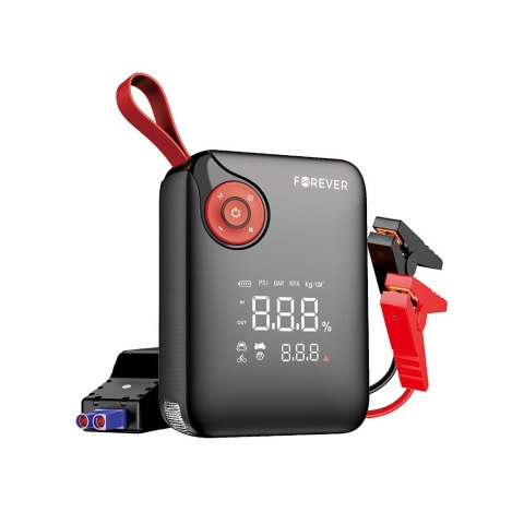 Forever jump starter 4w1 JS-400 26,64Wh czarno-czerwony Forever jump starter 4w1 JS-400 26,64Wh czarno-czerwony