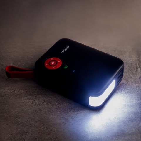 Forever jump starter 4w1 JS-400 26,64Wh czarno-czerwony Forever jump starter 4w1 JS-400 26,64Wh czarno-czerwony
