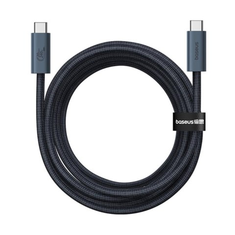 Baseus kabel Flash 2 USB4 Full-Featured Charging Cable USB-C to USB-C 240W 5.9ft Cluster czarny Baseus kabel Flash 2 USB4 Full-Featured Charging Cable USB-C to USB-C 240W 5.9ft Cluster czarny