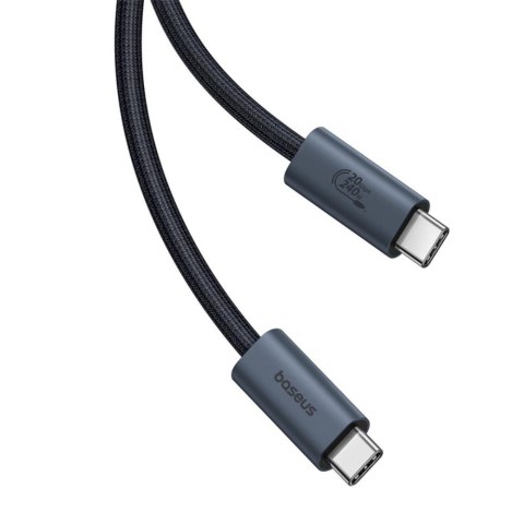 Baseus kabel Flash 2 USB4 Full-Featured Charging Cable USB-C to USB-C 240W 5.9ft Cluster czarny Baseus kabel Flash 2 USB4 Full-Featured Charging Cable USB-C to USB-C 240W 5.9ft Cluster czarny