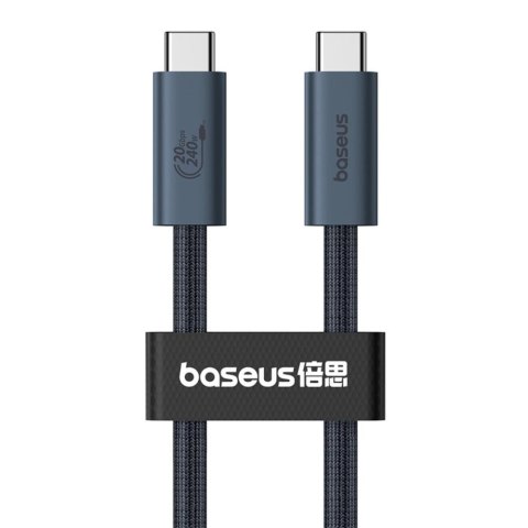Baseus kabel Flash 2 USB4 Full-Featured Charging Cable USB-C to USB-C 240W 5.9ft Cluster czarny Baseus kabel Flash 2 USB4 Full-Featured Charging Cable USB-C to USB-C 240W 5.9ft Cluster czarny