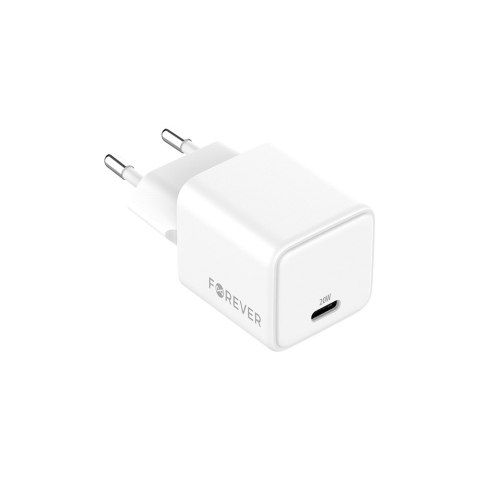 Forever ładowarka sieciowa GaN PD QC TC-08-20C 1x USB-C 20W biała