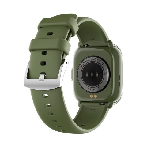 MyPhone Watch Pastel Srebrny/Oliwkowa Zieleń MyPhone Watch Pastel Srebrny/Oliwkowa Zieleń