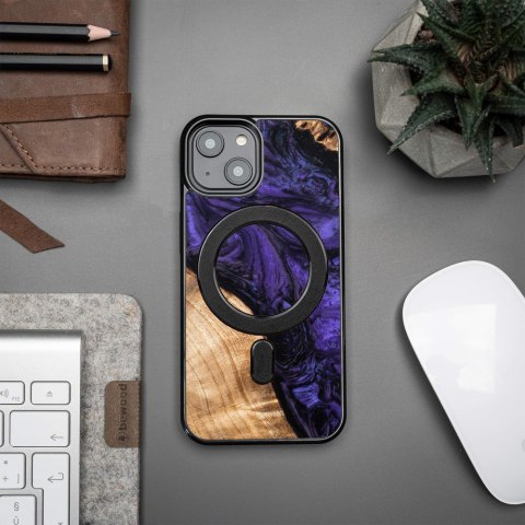 Bewood nakładka Unique do iPhone 15 6,1" Violet z MagSafe Bewood nakładka Unique do iPhone 15 6,1" Violet z MagSafe
