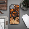 Bewood nakładka Unique do iPhone 15 Plus 6,7" Orange z MagSafe