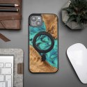 Bewood nakładka Unique do iPhone 15 Plus 6,7" Turquoise z MagSafe