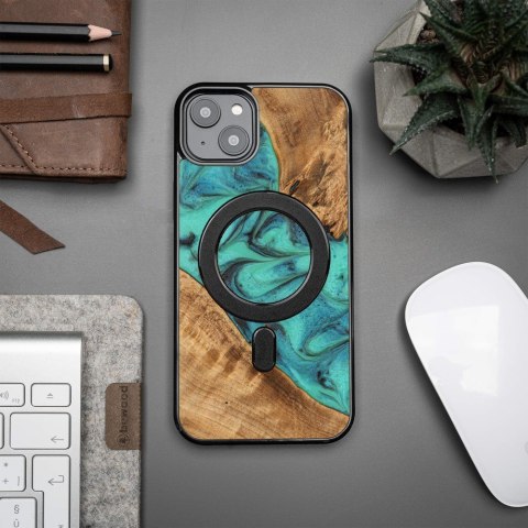 Bewood nakładka Unique do iPhone 15 Plus 6,7" Turquoise z MagSafe Bewood nakładka Unique do iPhone 15 Plus 6,7" Turquoise z MagSafe