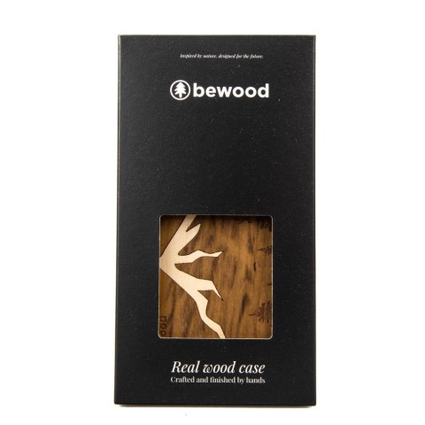 Bewood nakładka do iPhone 15 Plus 6,7" Góry Imbuia Bewood nakładka do iPhone 15 Plus 6,7" Góry Imbuia