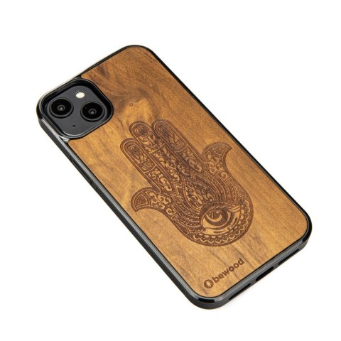 Bewood nakładka do iPhone 15 Plus 6,7" Hamsa Imbuia Bewood nakładka do iPhone 15 Plus 6,7" Hamsa Imbuia