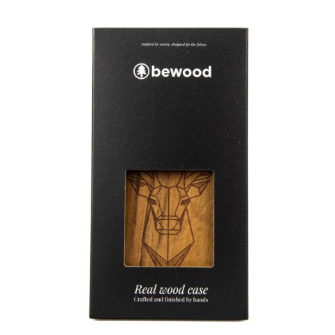 Bewood nakładka do iPhone 15 Plus 6,7" Jeleń Imbuia Bewood nakładka do iPhone 15 Plus 6,7" Jeleń Imbuia
