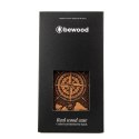 Bewood nakładka do iPhone 15 Plus 6,7" Róża Wiatrów Merbau Bewood nakładka do iPhone 15 Plus 6,7" Róża Wiatrów Merbau