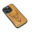Bewood nakładka do iPhone 15 Pro 6,1" Jeleń Imbuia