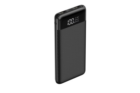 VEGER powerbank 10000 mAh L11 (W1087) czarny VEGER powerbank 10000 mAh L11 (W1087) czarny