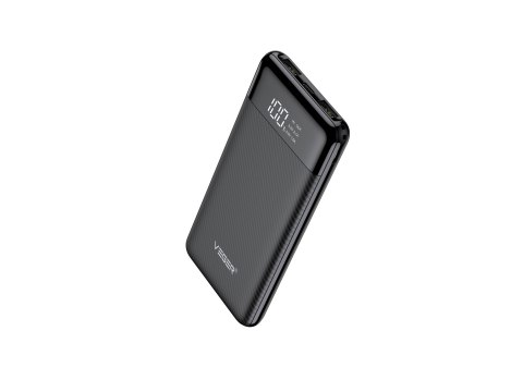 VEGER powerbank 10000 mAh L11 (W1087) czarny VEGER powerbank 10000 mAh L11 (W1087) czarny