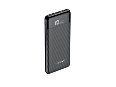VEGER powerbank 10000 mAh L11 (W1087) czarny VEGER powerbank 10000 mAh L11 (W1087) czarny