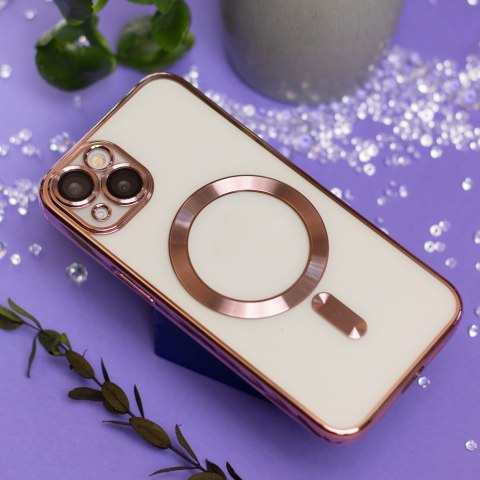 Nakładka Color Chrome Mag do Samsung Galaxy A15 4G / A15 5G różowo-złota Nakładka Color Chrome Mag do Samsung Galaxy A15 4G / A15 5G różowo-złota