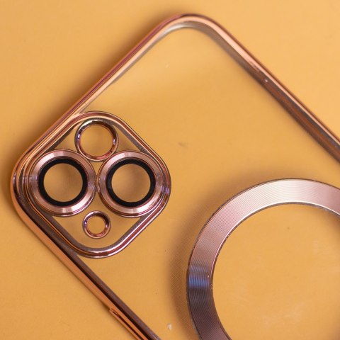 Nakładka Color Chrome Mag do Samsung Galaxy A15 4G / A15 5G różowo-złota Nakładka Color Chrome Mag do Samsung Galaxy A15 4G / A15 5G różowo-złota