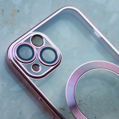 Nakładka Color Chrome Mag do Samsung Galaxy A15 4G / A15 5G różowo-złota Nakładka Color Chrome Mag do Samsung Galaxy A15 4G / A15 5G różowo-złota