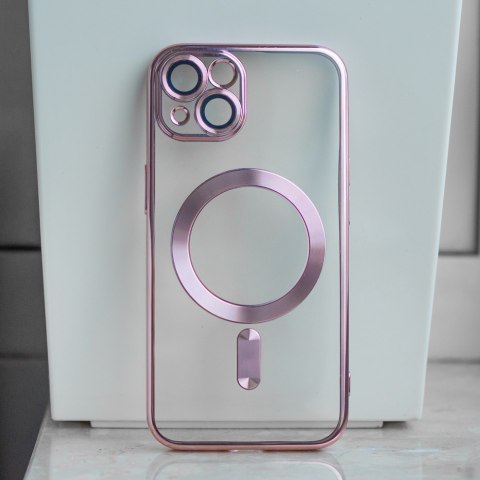 Nakładka Color Chrome Mag do Samsung Galaxy A15 4G / A15 5G różowo-złota Nakładka Color Chrome Mag do Samsung Galaxy A15 4G / A15 5G różowo-złota
