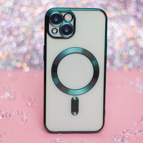 Nakładka Color Chrome Mag do Samsung Galaxy A15 4G / A15 5G zielona Nakładka Color Chrome Mag do Samsung Galaxy A15 4G / A15 5G zielona