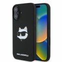 Karl Lagerfeld nakładka do iPhone 16 6,1" KLHMP16SSCHPPLK czarna hardcase Silicone Choupette Head Print MagSafe Karl Lagerfeld nakładka do iPhone 16 6,1" KLHMP16SSCHPPLK czarna hardcase Silicone Choupette Head Print MagSafe