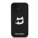 Karl Lagerfeld nakładka do iPhone 16 6,1" KLHMP16SSCHPPLK czarna hardcase Silicone Choupette Head Print MagSafe Karl Lagerfeld nakładka do iPhone 16 6,1" KLHMP16SSCHPPLK czarna hardcase Silicone Choupette Head Print MagSafe