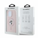Karl Lagerfeld nakładka do iPhone 16 Pro 6,3" KLHMP16LSCMKCRHP różowa hardcase Silicone KC Heads Ring MagSafe Karl Lagerfeld nakładka do iPhone 16 Pro 6,3" KLHMP16LSCMKCRHP różowa hardcase Silicone KC Heads Ring MagSafe