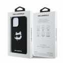 Karl Lagerfeld nakładka do iPhone 16 Pro Max 6,9" KLHMP16XSCHPPLK czarna hardcase Silicone Choupette Head Print MagSafe Karl Lagerfeld nakładka do iPhone 16 Pro Max 6,9" KLHMP16XSCHPPLK czarna hardcase Silicone Choupette Head Print MagSafe