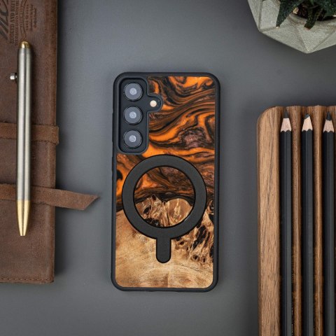 Bewood nakładka Unique do Samsung Galaxy A55 5G Orange z MagSafe Bewood nakładka Unique do Samsung Galaxy A55 5G Orange z MagSafe