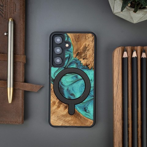 Bewood nakładka Unique do Samsung Galaxy S24 Turquoise z MagSafe Bewood nakładka Unique do Samsung Galaxy S24 Turquoise z MagSafe