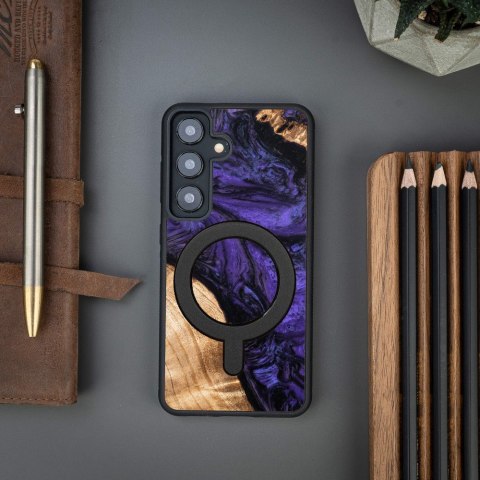 Bewood nakładka Unique do Samsung Galaxy S24 Violet z MagSafe Bewood nakładka Unique do Samsung Galaxy S24 Violet z MagSafe